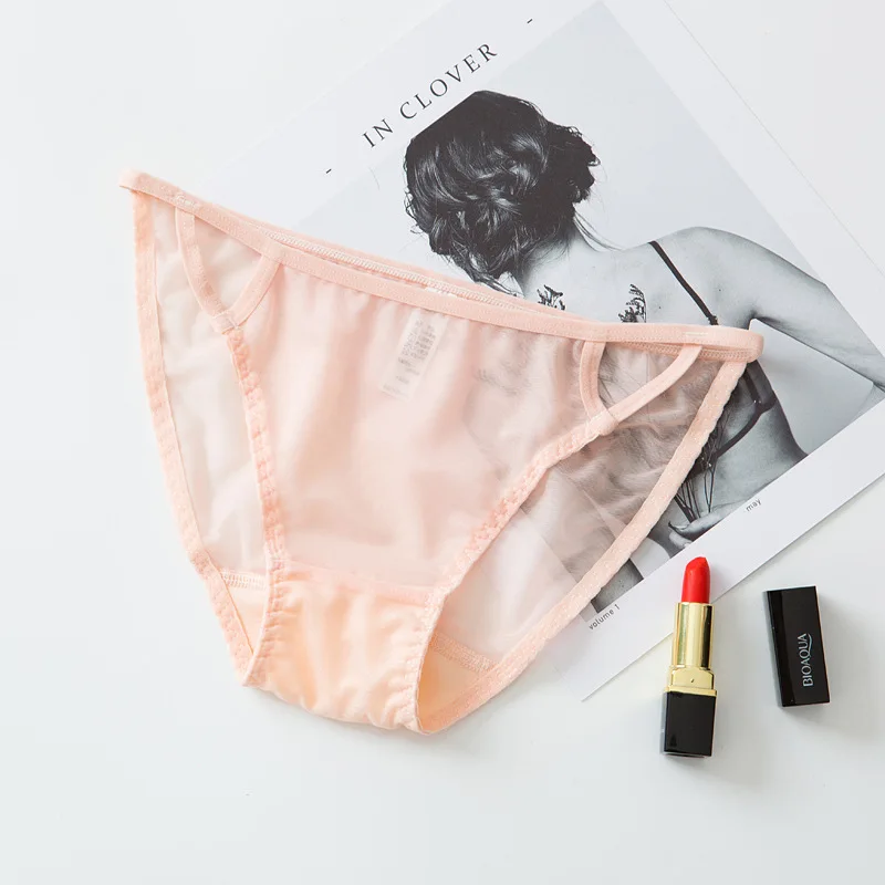 Женские Сетчатые эластичные ковбойские кружевные трусы для девочек прозрачные