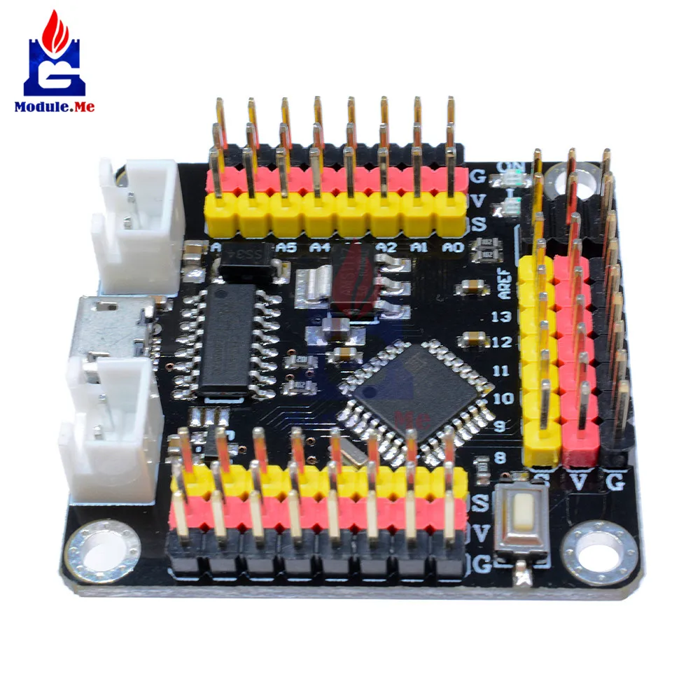 Дм сильная серия CH340 CH340G микро USB Нано V3.0 Atmega328 Pro мини Сильный модуль Atmega328P плата микроконтроллера для Arduino