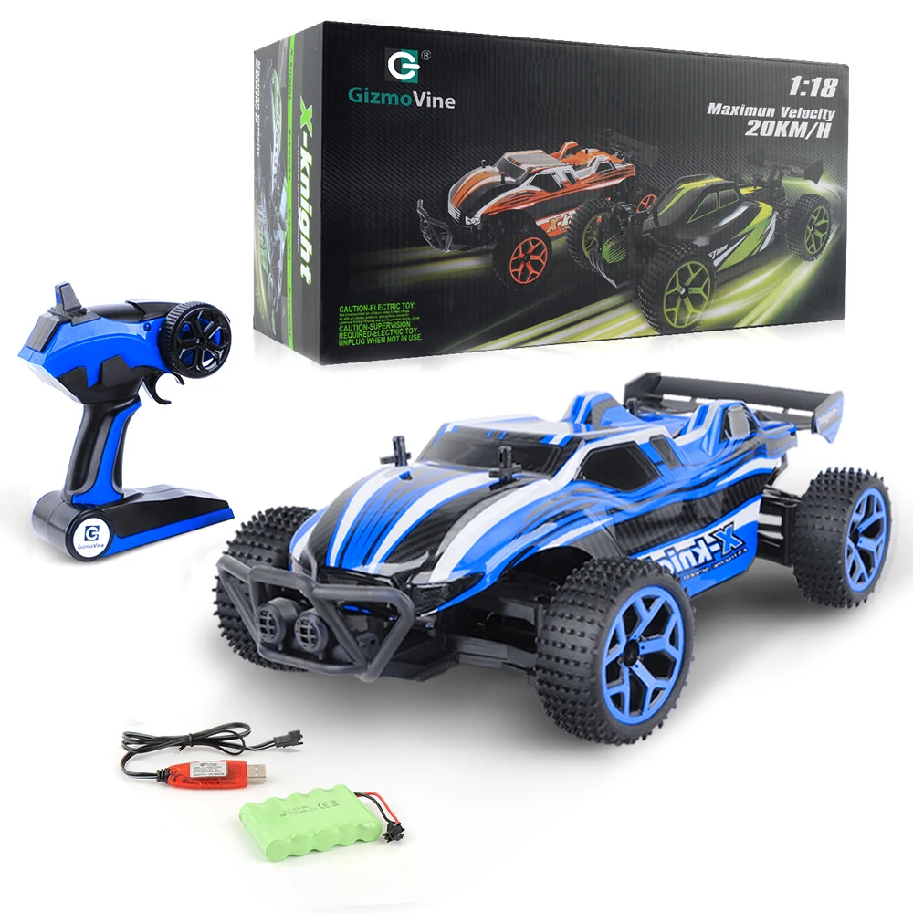 GizmoVine 1/18 полноразмерный Радиоуправляемый автомобиль высокоскоростной Байк