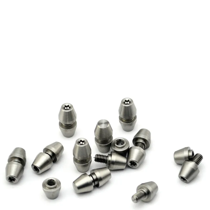 Складной нож DIY ручка ножа крепление заклепка большой палец высокопрочный кнопочный оси винт 416 легированная сталь 2 шт.