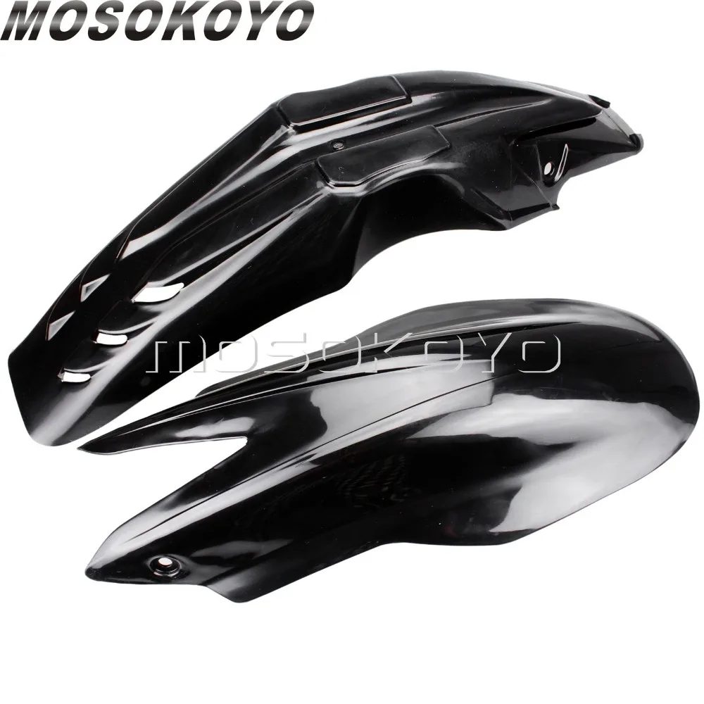 Black Motocross Front Fender Dirt Bike Mudguard Mud Cover Guards Universal for Honda Suzuki Kawasaki Yamaha | Автомобили и