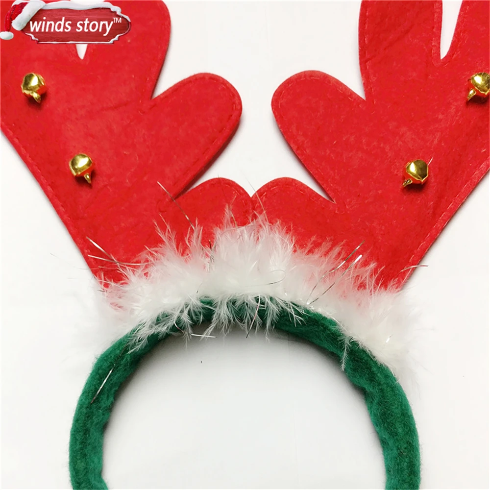 6 шт. Пернатый олень обруч на голову с рогами нарядное платье для вечеринки шляпа