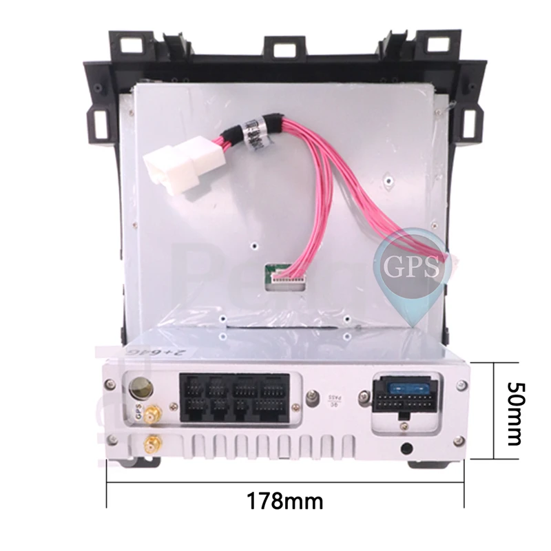 2G+ 64G Автомобильный gps-навигация, dvd-плеер для Lexus GX470 для Toyota Land Cruiser Prado 120 2002-2009 Android 7,1 10,4 дюймов ips блок