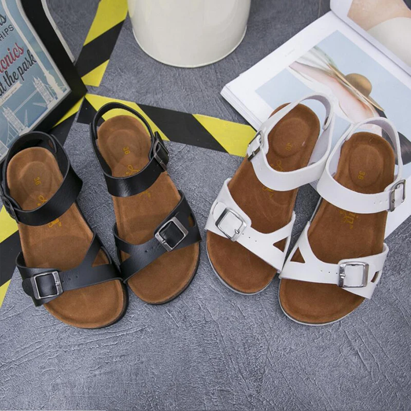 2017 летние модные женские сандалии унисекс для влюбленных плоская подошва