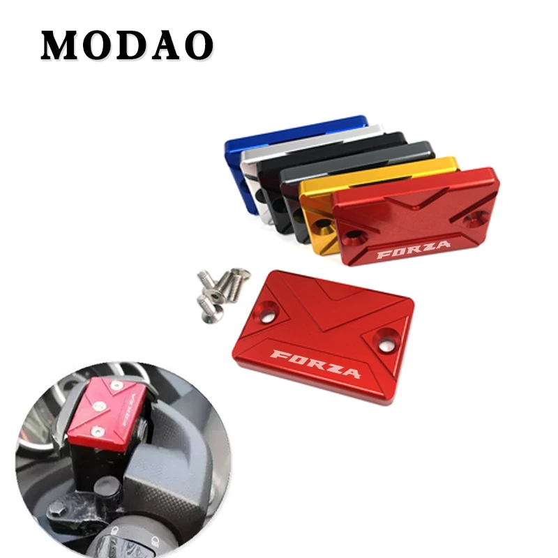 

For HONDA FORZA250 FORZA 250 forza 250 MF08 mf08 MF 08 CNC aluminum motorcycle front brake fluid cover fuel tank