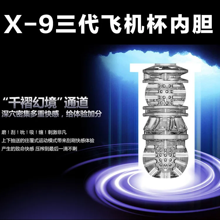 Мужской мастурбатор внутренние детали для LETEN X9 телескопический поршень 3
