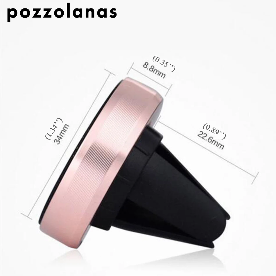 Pozzolanas Автомобильный держатель для телефона Магнитная подставка мобильного
