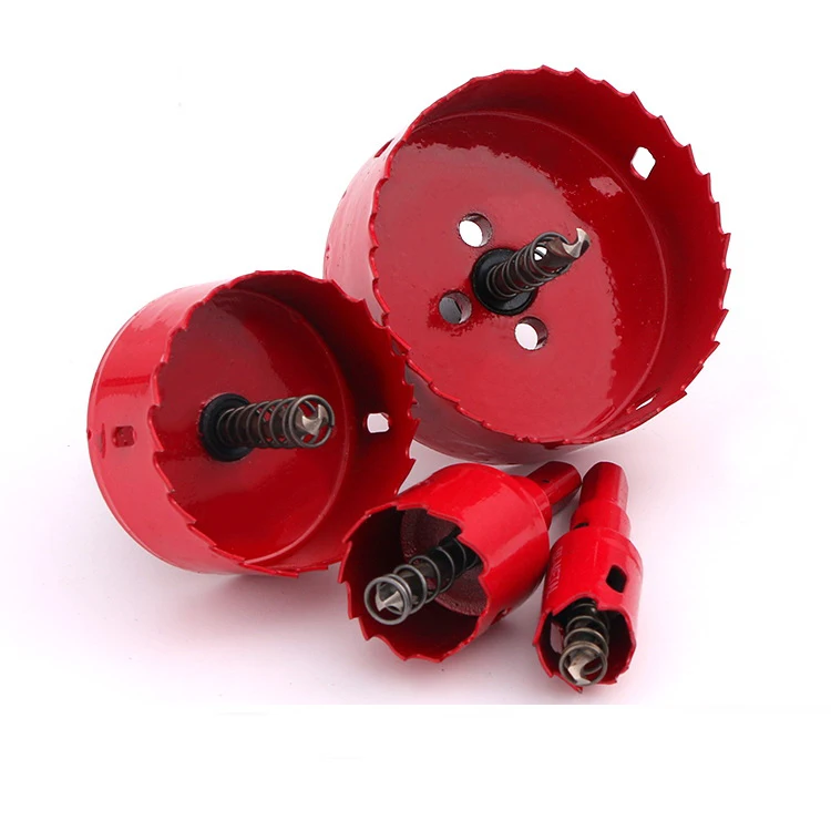 M42 16-200mm HSS Steel Drilling Hole Saw Drill Bit Cutter Bi-Metal for Aluminum Iron Stainless Steel DIY Wood Cutter Drill Bits
