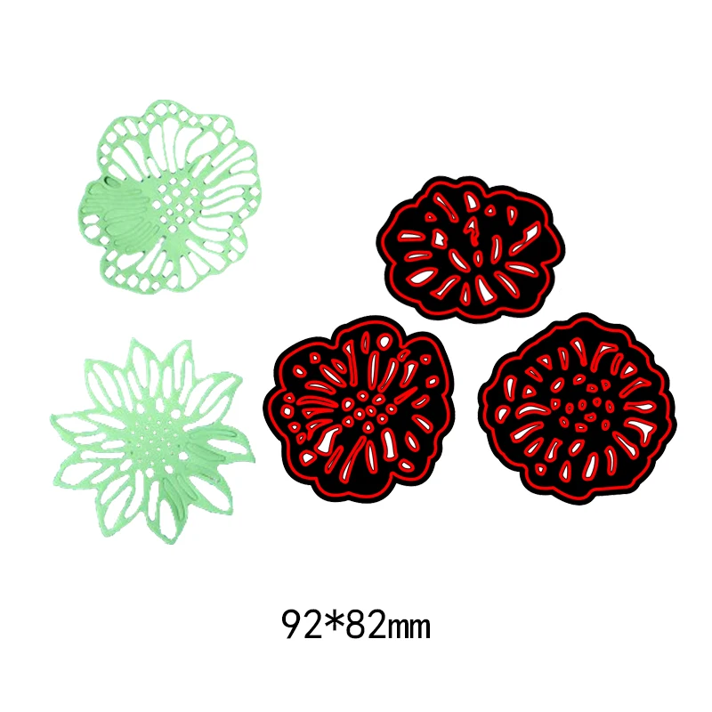 Cutting Dies Flowers Metal Stencils for DIY Scrapbooking/photo album Decorative Embossing Paper Cards new fashion | Дом и сад