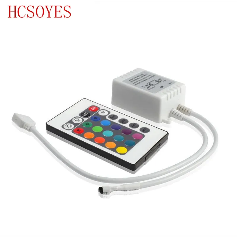 24key/44 клавишный светодиодный ИК RGB контроллер для SMD 5050 Светодиодные полосы света