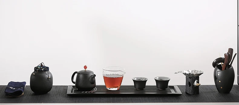Творческий мини Pu'er керамическая банка грубая керамика закупориваемая банка резервуар для хранения чая Кэдди Винтаж украшения дома чайный набор кунг-фу