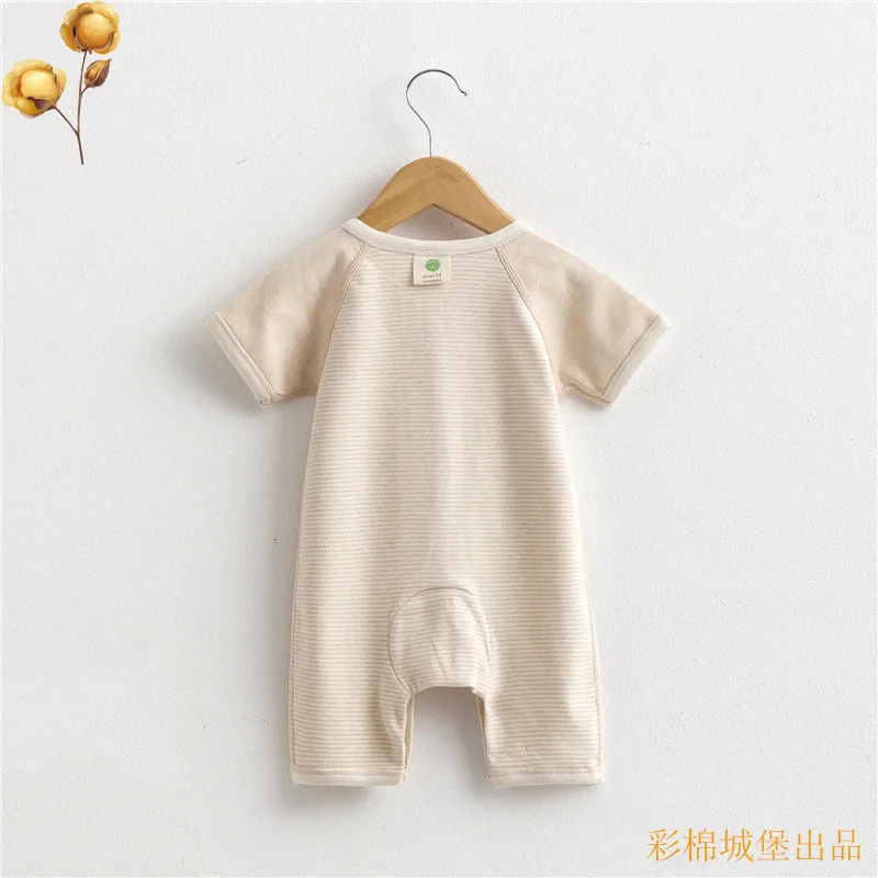 Одежда для малышей 100% органический хлопок однотонная одежда в полоску маленьких
