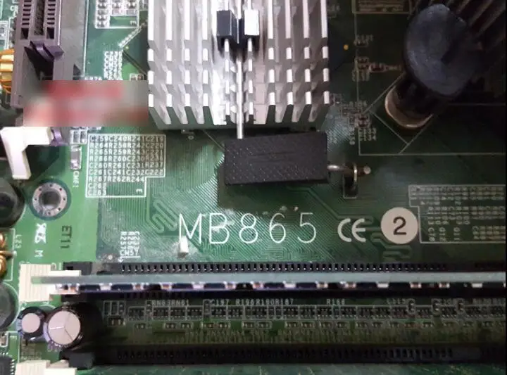 MB865F-R 100% оригинальная материнская плата IPC MB865F ATX Промышленная PCI ISA PCIE с