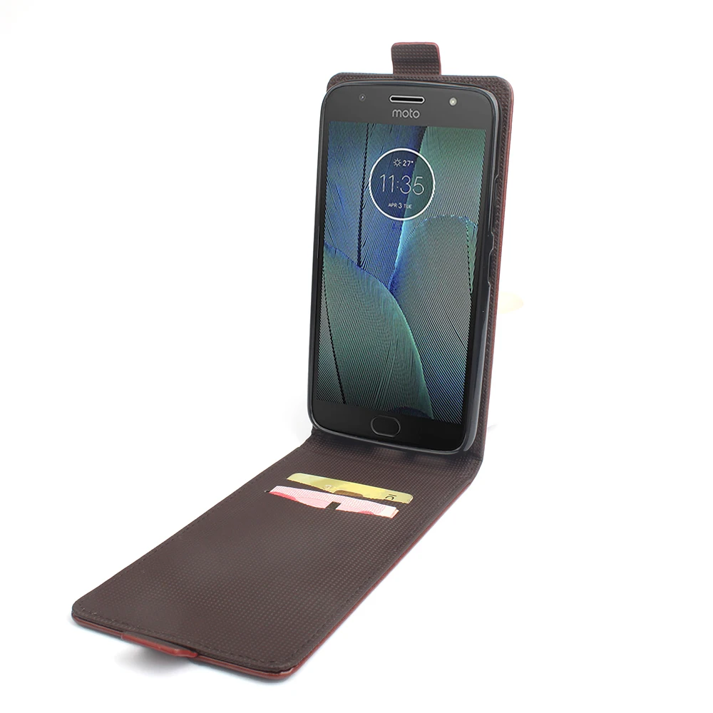 Кожаный чехол для мобильного телефона Moto G5s Plus типа кошелька для G4 G4Plus G5 M XT1662 Z Play PN XT1635.