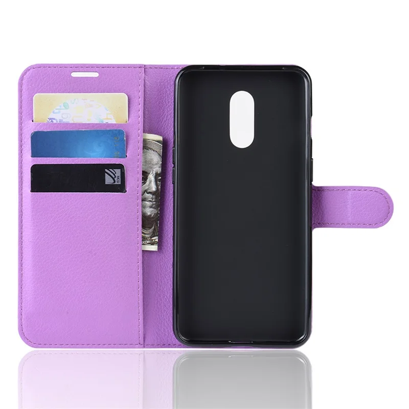 Чехол для Oneplus 7 чехол 6 41 дюймов флип кошелек полный защитный корпус бампер