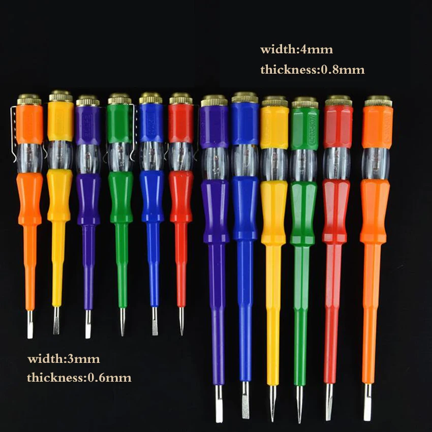 1pc 220v Waterproof Induced Electrical Tester Screwdriver Probe With Indicator Light Mayitr Pen Voltage | Инструменты