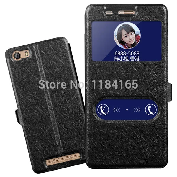 Flip Leather Case for Highscreen Power Ice Silk Texture PU with View Windows & Stand Back Cover | Мобильные телефоны и