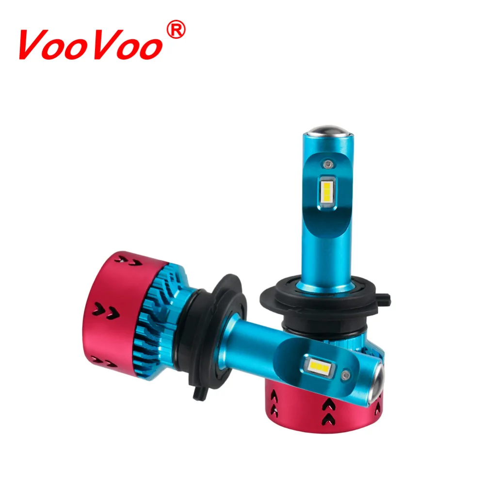 VooVoo High LPW мини светодиодный светильник для головы автомобиля H4 H7 H11 H8 H1 9005 9006 H3 H15
