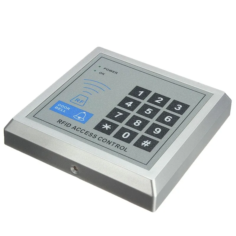 LPSECURITY 12VDC ID RFID keypad reader Electric Gate Door Lock castle kit with 10 TAGS for home factory | Безопасность и защита