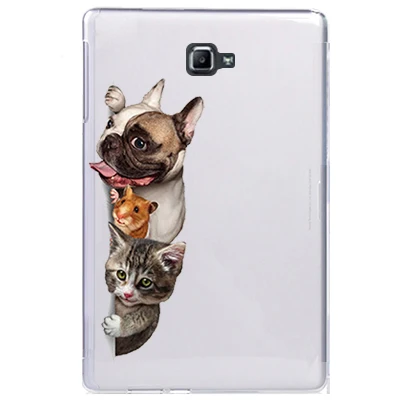Мягкие TPU печатных чехол для Samsung Galaxy Tab A A6 10," SM-T580 T585 T580 T585N T 580 10,1 дюймовый корпус Fundas - Цвет: B2