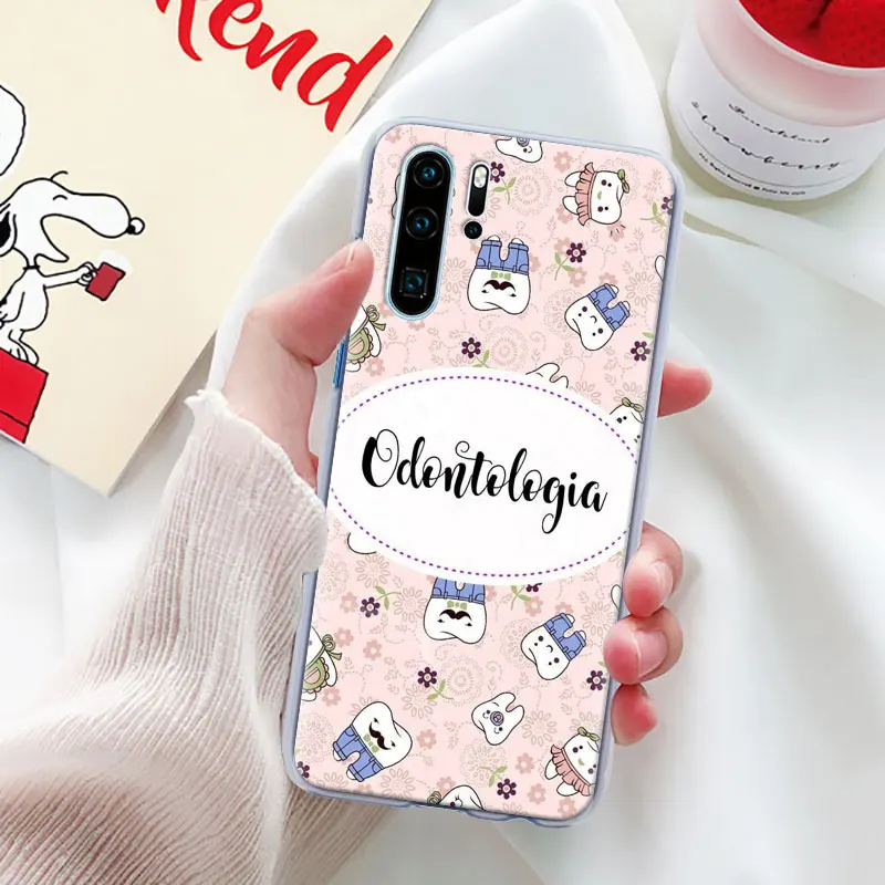 Инструменты стоматолога Футляр для телефона для huawei P30 Pro P10 P20 P30 Lite P8 P9 Lite P Smart Plus чехол