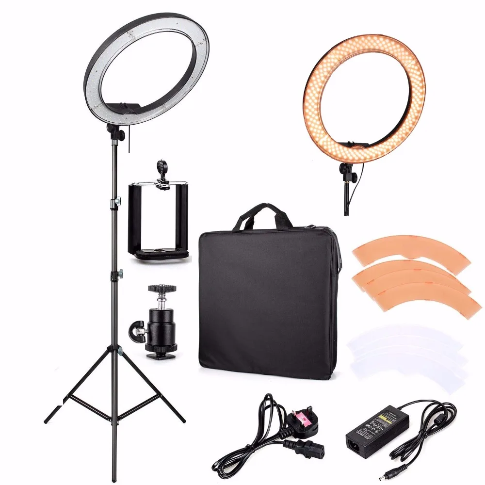 Eachshot 12 &quot180 шт./18&quot 240 шт. LED Камера кольцо света видео/кольцевая лампа/телефон