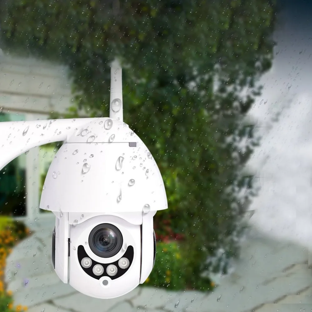 1080P Wifi IP камера наружная двухсторонняя аудио PTZ 5X оптический зум ночное видение ИК 60 м беспроводная безопасность скорость купольная камера P2P