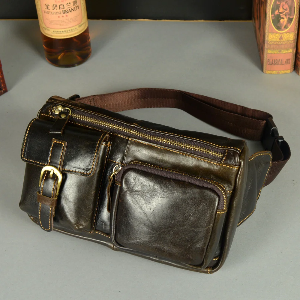 Новые популярные винтажные сумки bolsas couro из натуральной кожи поясная сумка