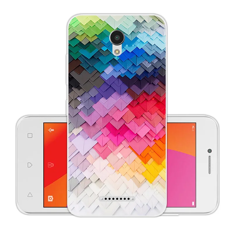 Чехол для Lenovo A1010a20 4 5 дюйма мягкие чехлы из ТПУ Для A Plus A1010 a20 A2016 силиконовый чехол