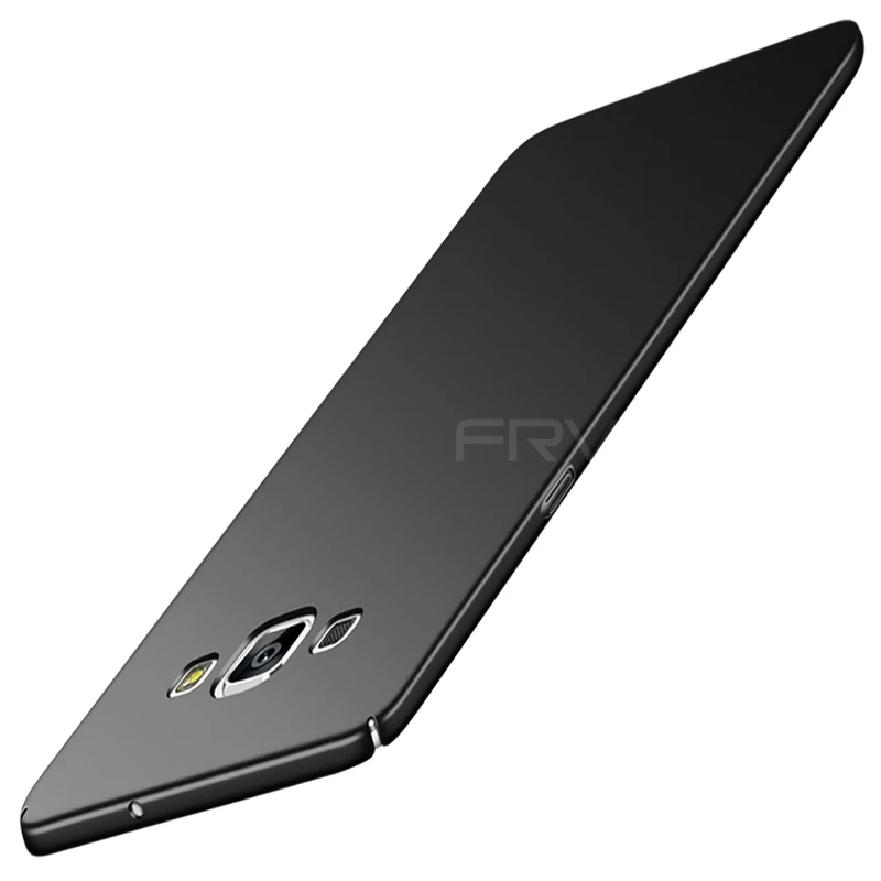 Black FRVSIMEM чехол для samsung Galaxy J1 J2 J3 J5 J7 Prime j4 j6 Duos Duo Metal NEO NXT Pro Prime жесткий чехол PC чехол s - Цвет: Black