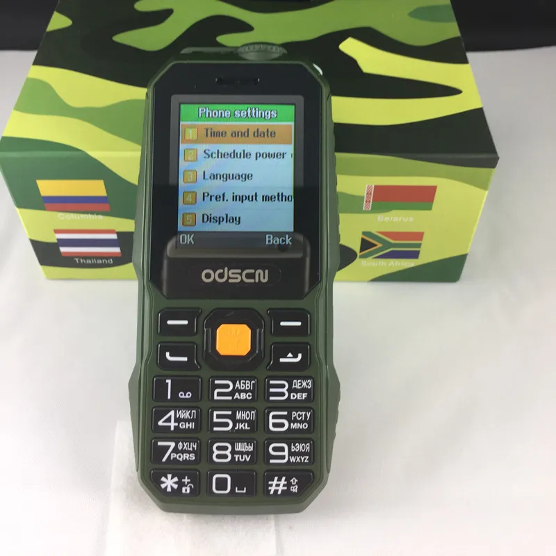 Оригинальный ODSCN T320 две sim карты Bluetooth громкий динамик прочный мобильный сотовый