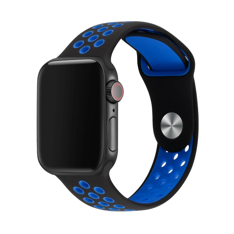 9 Спортивный ремешок для наручных часов Apple Watch 38 мм 40 мм 42 44 мм браслет для наручных часов Apple Watch, ремешок Ремешок для наручных часов iWatch серии 4/3/2/1 81010 - Цвет ремешка: 9