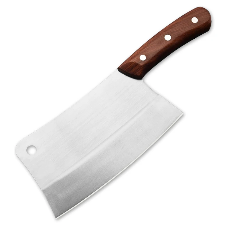 Chopping Knife Профессиональный нож, кухонные разделочные ножи для шеф-повара, инструмент из нержавеющей стали с деревянной ручкой, нож для резки костей, нож для мяса, овощерезка, нож для овощей - Цвет: Chopping Knife