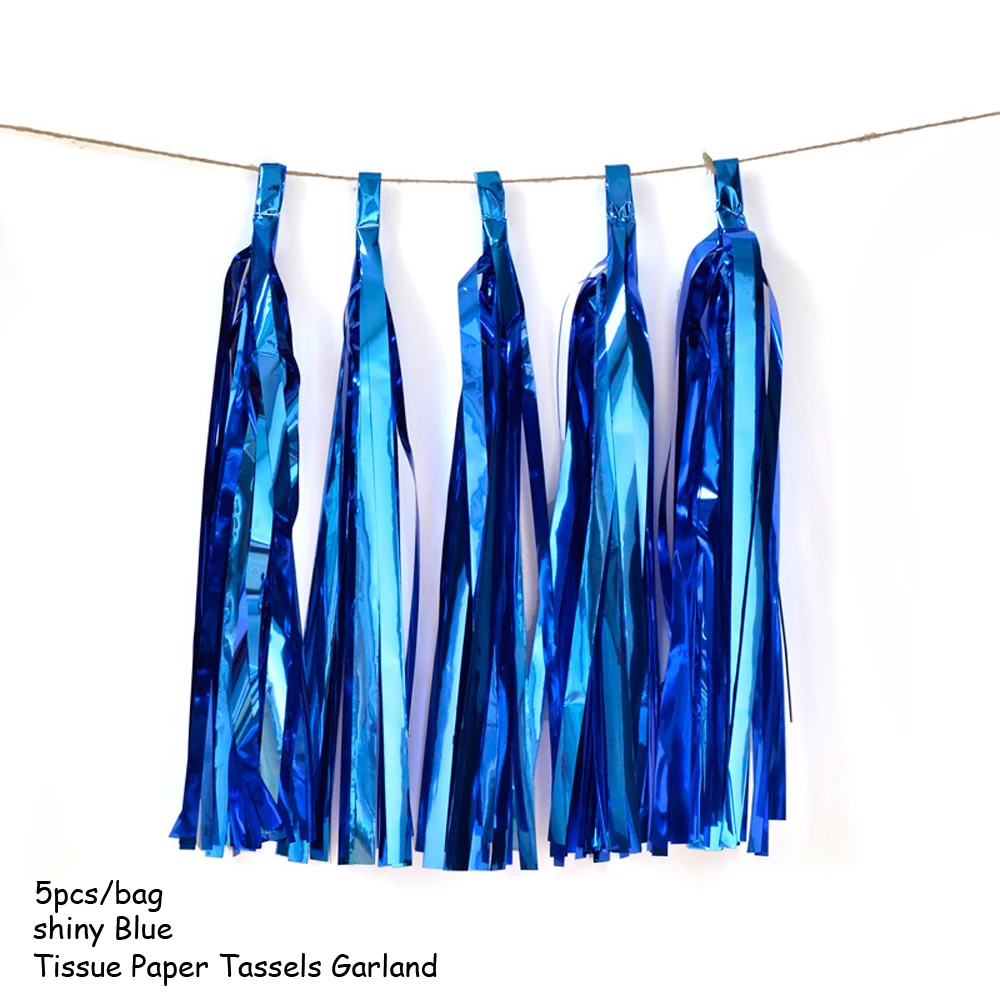 1bag tisue shiny blu Первый день рождения мальчик воздушные шары День рождения украшения Дети конфетти синие шары ребенок душ мальчик papr гирлянда буквы воздушные шары - Цвет: 1bag tisue shiny blu