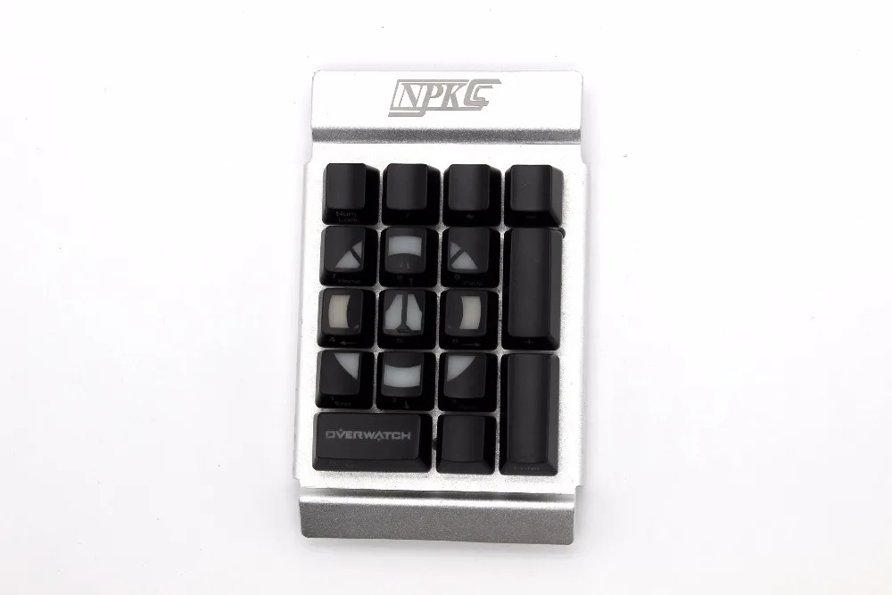 YMDK 17 21 клавиша персональная подсветка ABS блестящая OW Overwatch Keycaps для Клавиатура