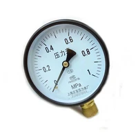 haccury various specifications water pressure gauge barometer spring tube pressure gauge 0 1 100mpa