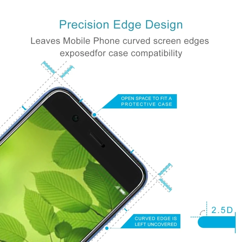 Взрывозащищенная закаленная стеклянная пленка для Huawei nova 2 Lite P20 Pro Ascend Y540