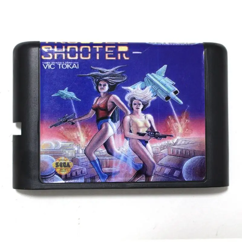 Top quality 16 bit Sega MD game Cartridge for Megadrive Genesis system --- Trouble Shooter | Электроника
