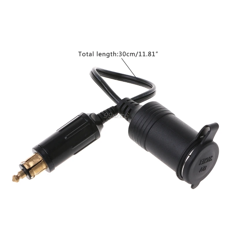 DC 12V 24V ЕС вилка для BMW DIN Hella мотоцикл Зарядное устройство розетка конвертировать