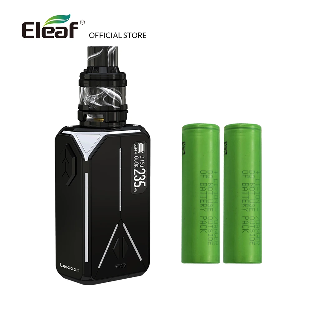Оригинальная электронная сигарета мод коробка Eleaf Lexicon мод 235 Вт Максимальная поддержка ELLO Duro атомайзер 6,5 мл Vape