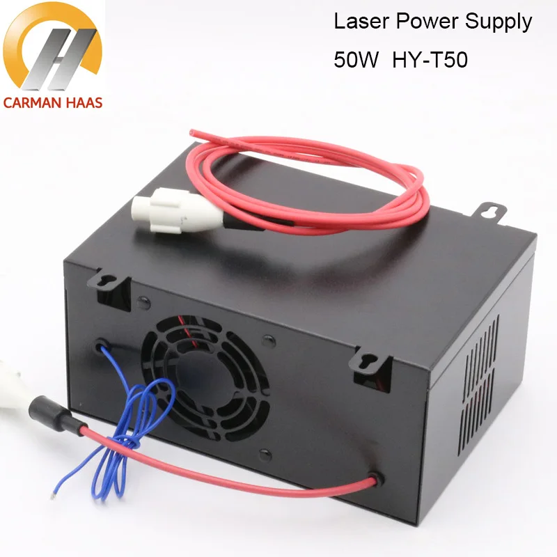 Carmanhaas 50W CO2 Laser Power Supply for CO2 Laser Engraving Cutting Machine HY-T50 enlarge