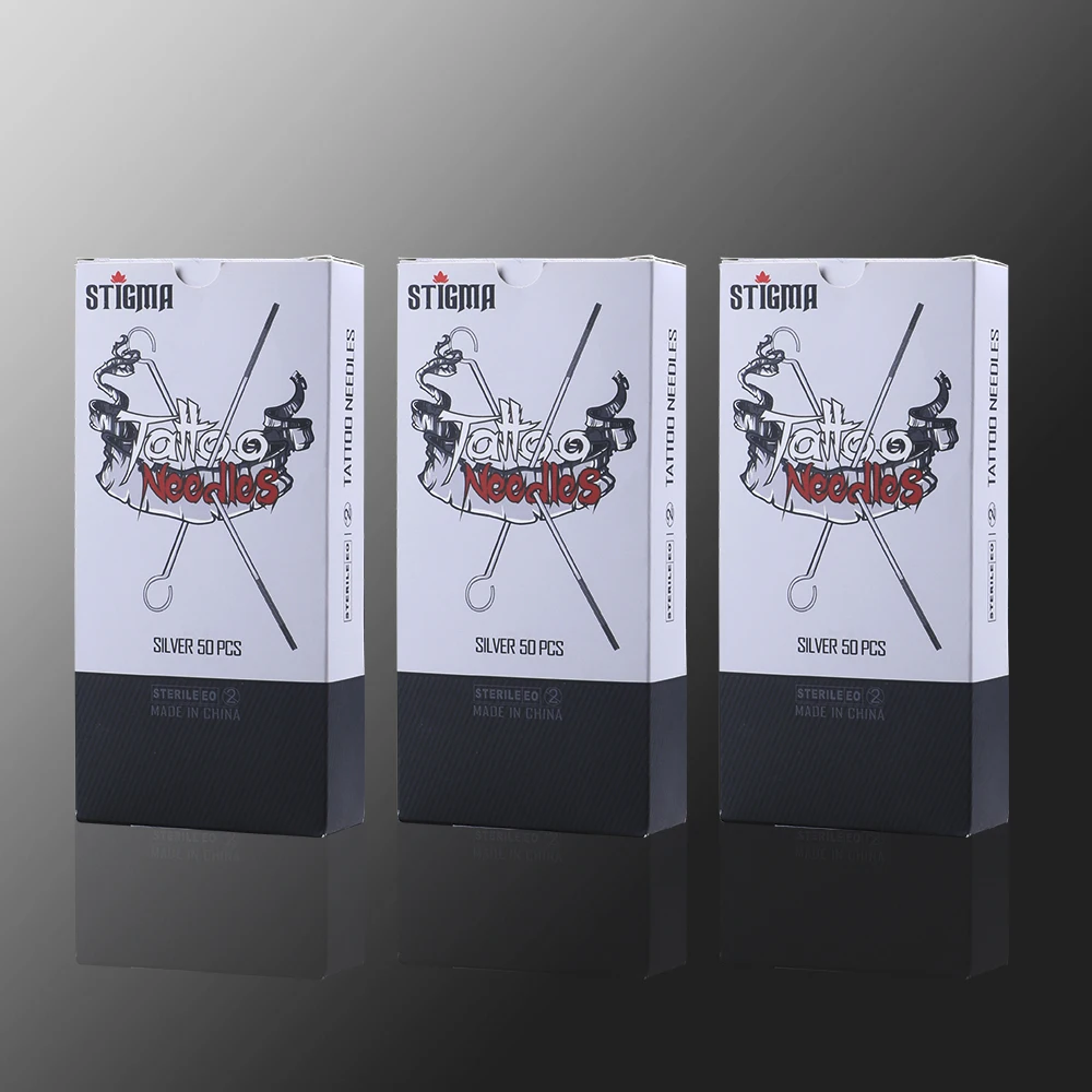 

Stigma 50 Pcs Sterilized Stainless Steel Tattoo Needles Tattoo Body&Art TN03-RM