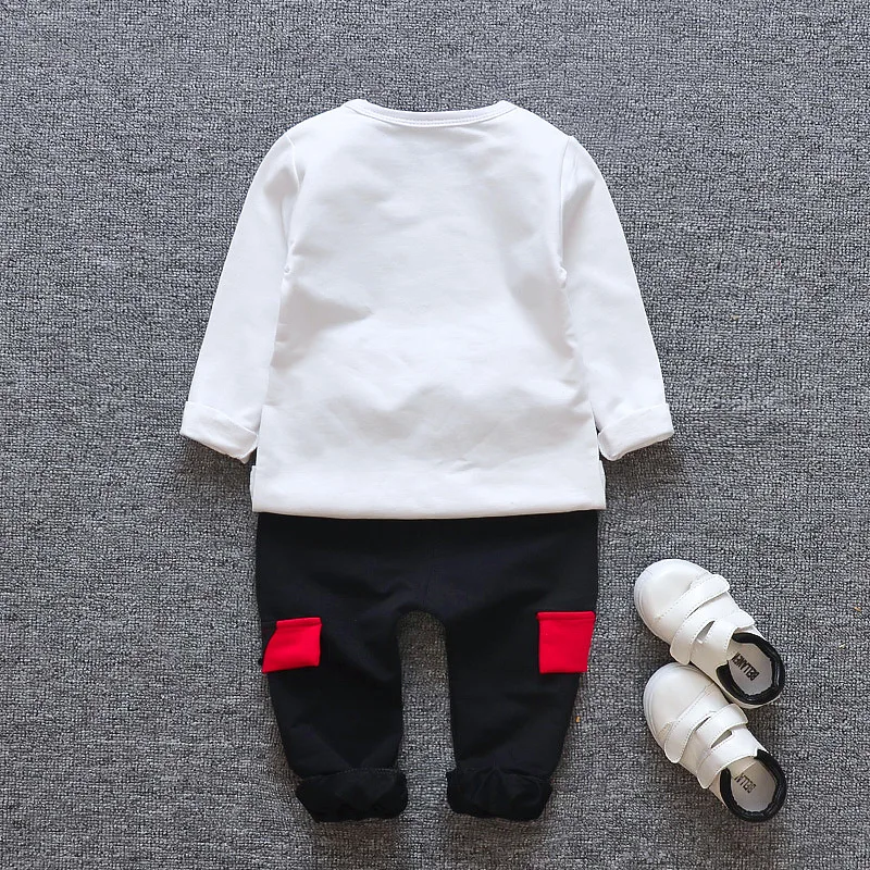 2018 Limited New Little Devil Sport Wear For Children's Clothing Sets Baby Hoodies Clothes Autumn Sports Suit Kids Sweatshirts | Детская