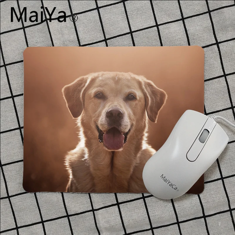 No Lock Edge25x29cm Maiya, высокое качество, лабрадор, собака, животные, Нескользящие, прочные, силиконовые компьютерные коврики,,, игровой коврик, мышь - Цвет: No Lock Edge25x29cm