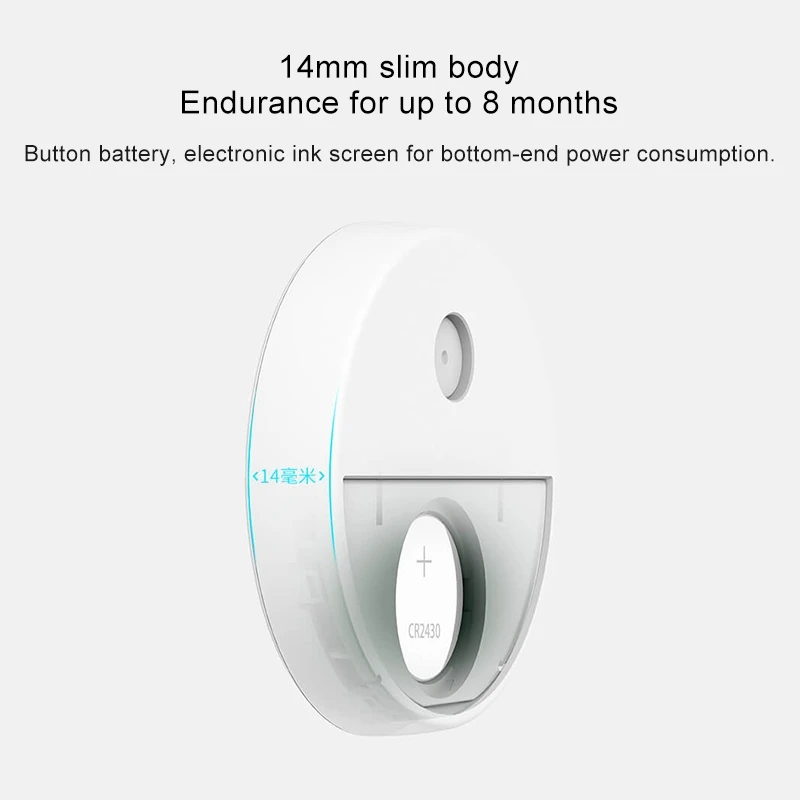 Оригинальный Xiaomi Mijia Bluetooth температурный смарт-датчик влажности ЖК-экран