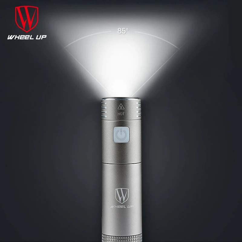 Bicycle Flashlight Light Headlight Running Lights Power Bank Waterproof USB Rechargeable Bike Side Warning | Спорт и развлечения