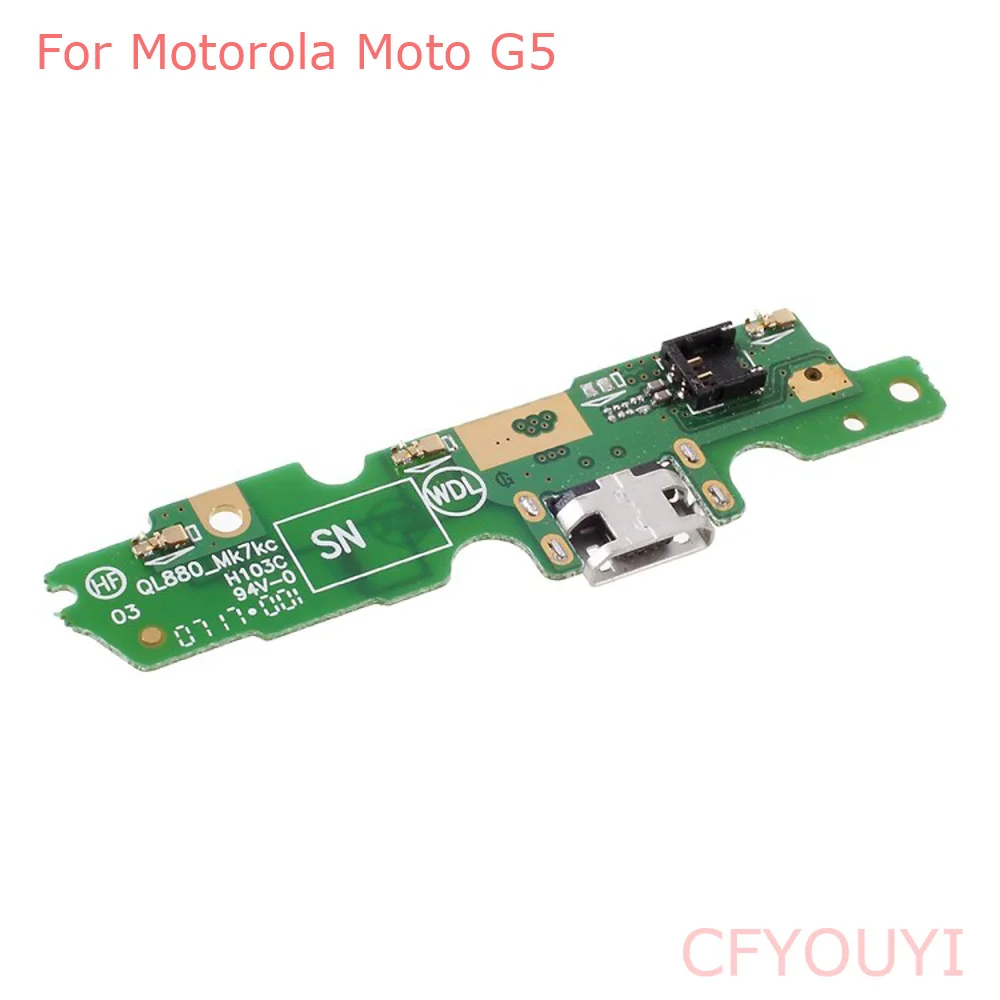 

For Motorola Moto G5 Charge Charging Port Dock Connector PCB Board Repair Part