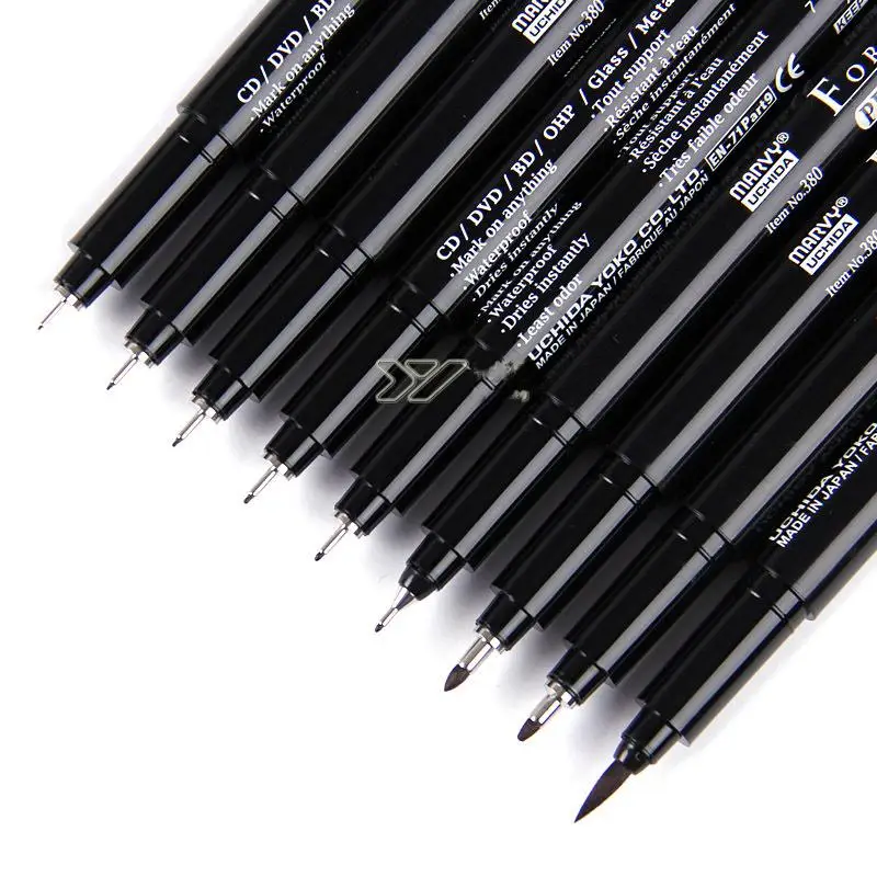 

needle pen Sketch Liner/Brush pen 0.03mm Water Resistant Gundam Drawing Pen Design/Comic Painting Supplies DP012
