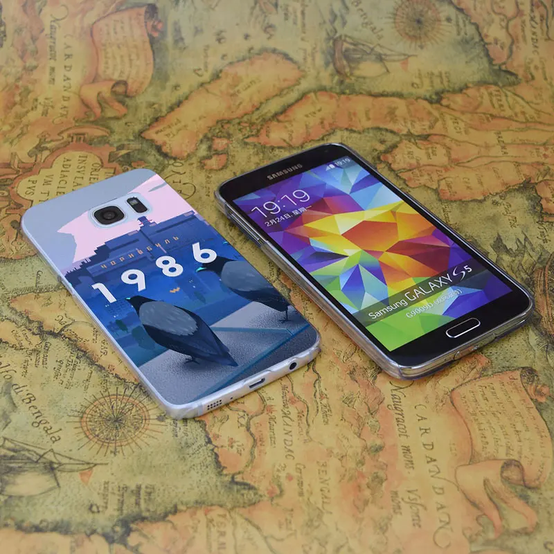 E2726 Чернобыль 1986 Прозрачный жесткий чехол для samsung Galaxy Note S 3 4 5 6 7 8 9 Mini Edge Plus |