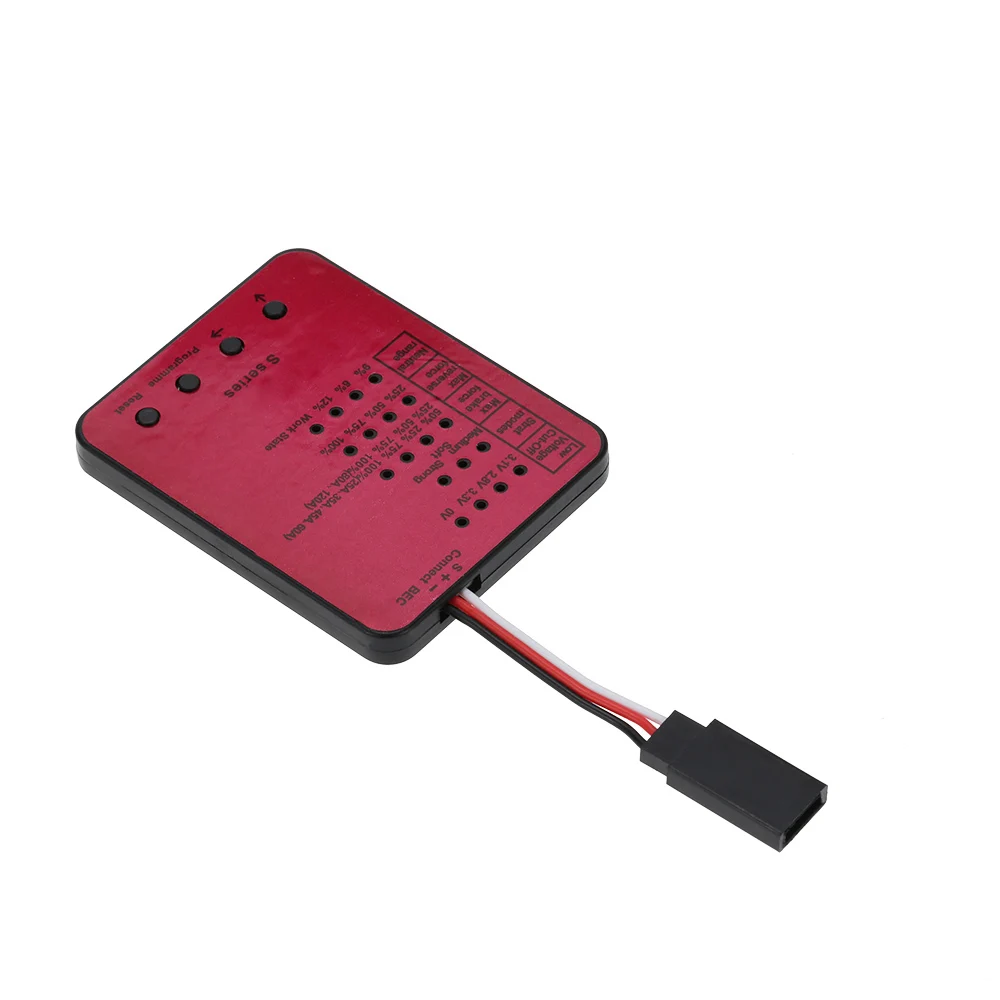 S-45A/S-120A RC автомобиль ESC программирующая карта Бесщеточный электронный регулятор